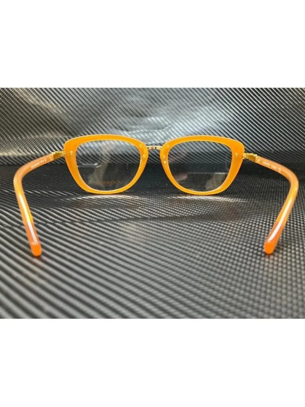 New Coach Women  Amber Gold Eyeglasses  50- 19- 135